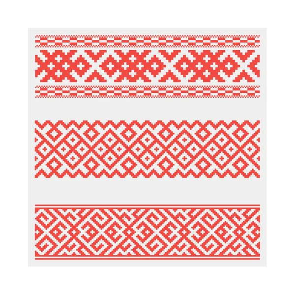 Slavic ethnic ornament. Vector illustration, seamless pattern. — Stock Photo, Image