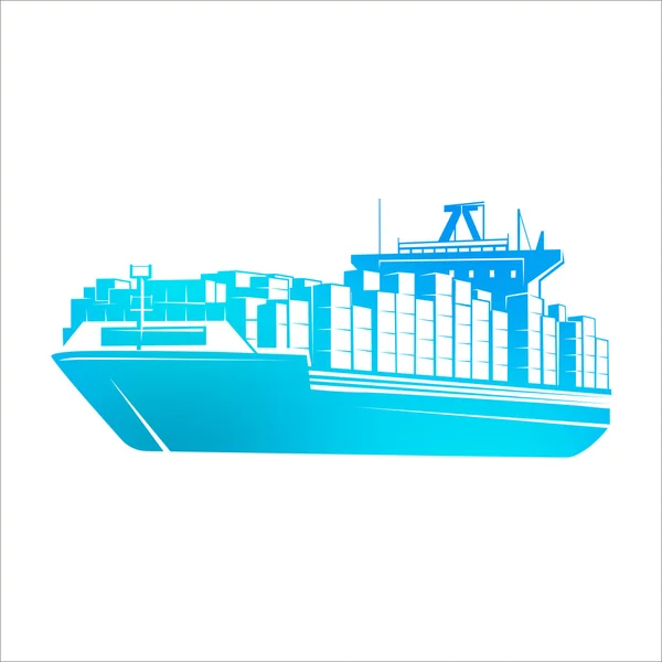 Illustration of ship — Stock Photo, Image