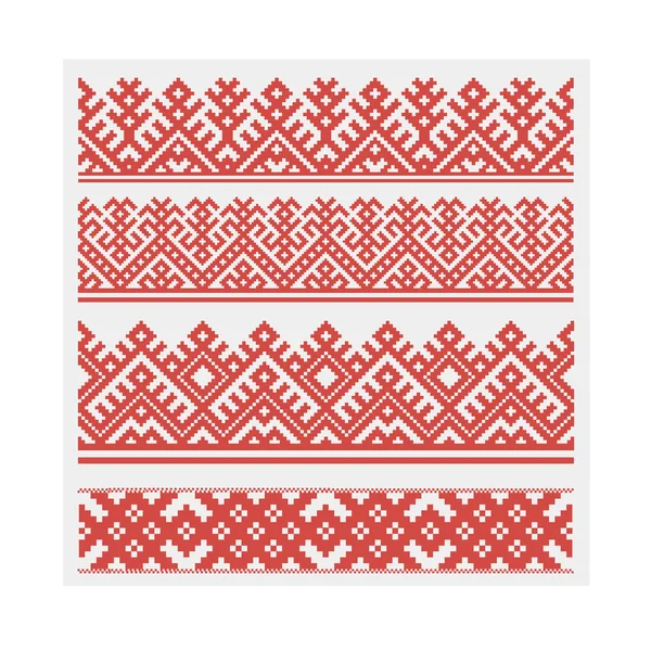 Slavic ethnic ornament. Vector illustration, seamless pattern. — Stock Photo, Image