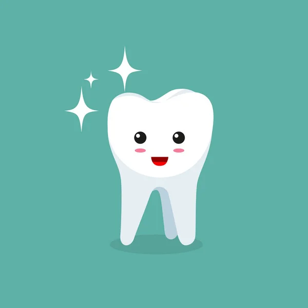 Ilustración Dental Vectorial Color Vector Objeto — Foto de Stock