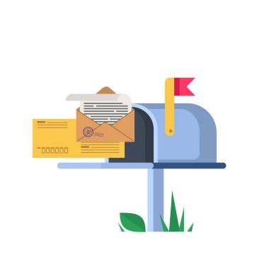 Posta kutusunun görüntüsü.