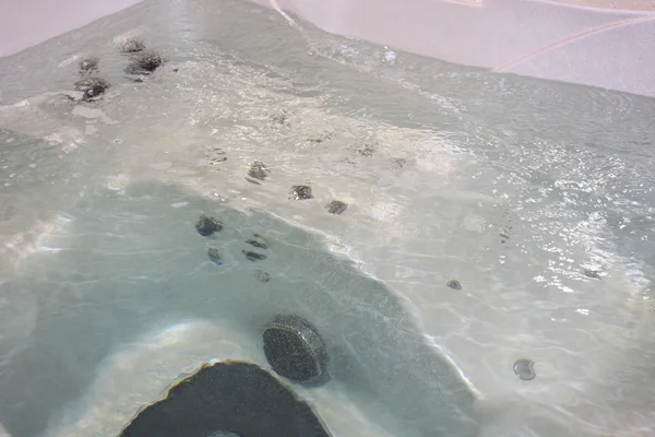 Jacuzzi splashes bath — Stock Photo, Image