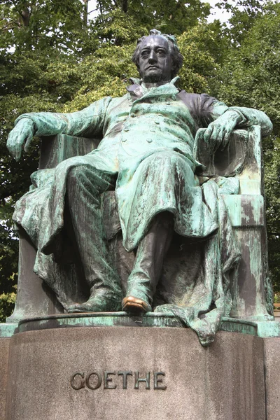 Vienna, Avusturya - yazar Johann Wolfga heykeli