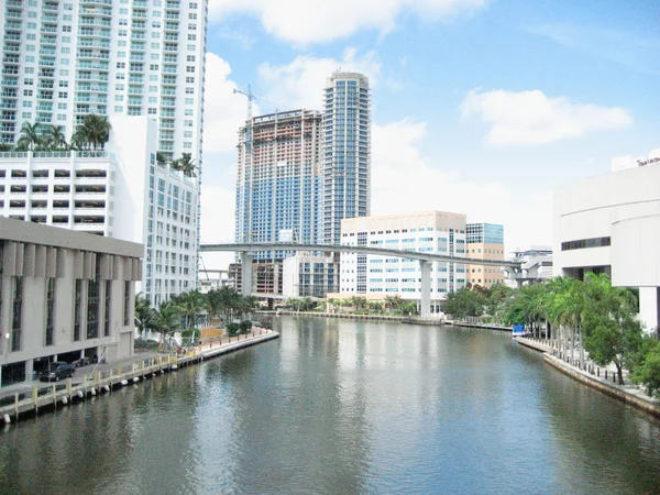 Miami real estate luxury condos — Stock Photo, Image