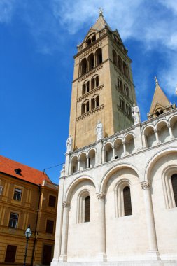 Bazilikası St Peter - Pecs, Macaristan. 