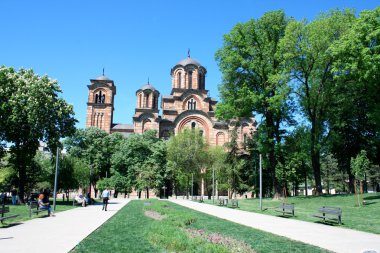 Kilise St. Mark Belgrad - Sırbistan