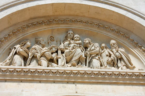 Basilica of St. Peter - Pecs, Hungary — Stock Photo, Image