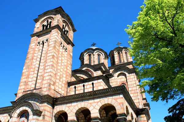 베오그라드-세르비아 교회의 세인트 마크 — 스톡 사진