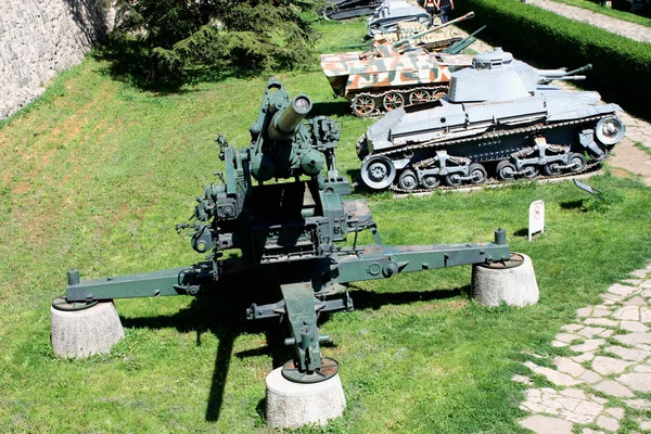 The Military Museum (Serbian: Vojni muzej) in Belgrade — стоковое фото