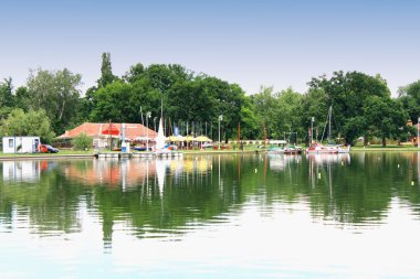 subotica, Voyvodina, Sırbistan Avrupa yakın Palic Gölü