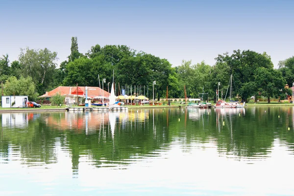 Palic lake near to Subotica, Vojvodina, Serbia Europe — Stock Photo, Image