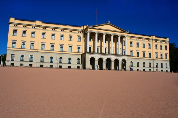 Královský palác, oslo, Norsko — Stock fotografie