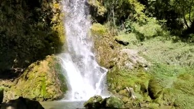 Avrupa 'da Şelale Gostilje (Balkan, Sırbistan, Zlatibor)