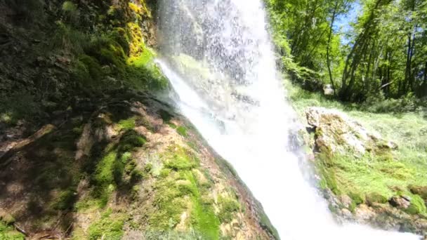 Cascada Gostilje Europa Balcanes Serbia Zlatibor — Vídeos de Stock