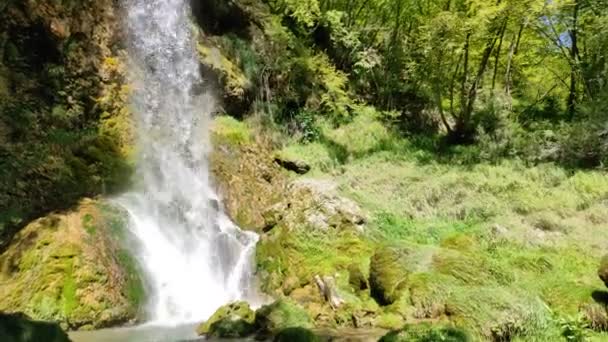 Cascada Gostilje Europa Balcanes Serbia Zlatibor — Vídeos de Stock