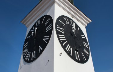 Petrovaradin kale, Novi Sad, Sırbistan Tarih Saat Kulesi