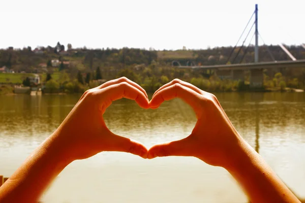 Love in nature — Stock Photo, Image