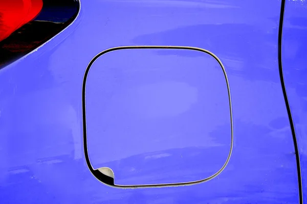 Closeup uiterlijk van auto brandstof tank — Stockfoto
