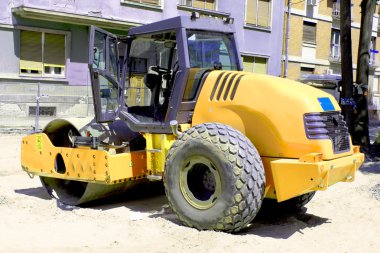 yol kaplama silindir makine