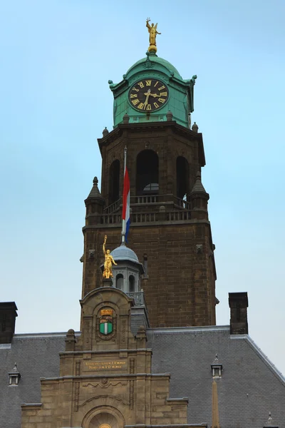 Câmara Municipal de Roterdão, a torre — Fotografia de Stock