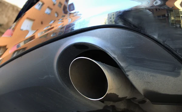 Close-up look of exhaust pipe — Stock Photo, Image