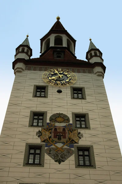 Церковь Святого Петра (Петерскирхе) в Мюнхене — стоковое фото