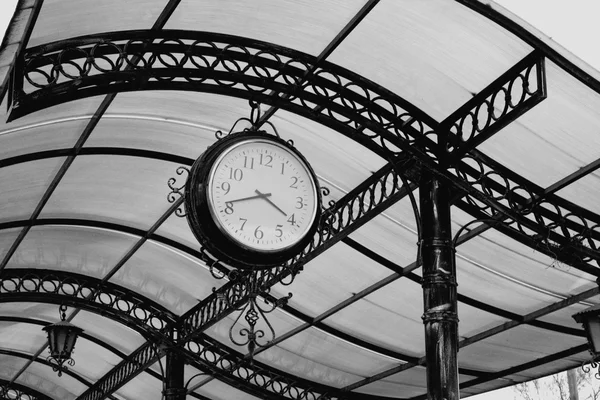 老复古时钟的一个中央车站 — 图库照片