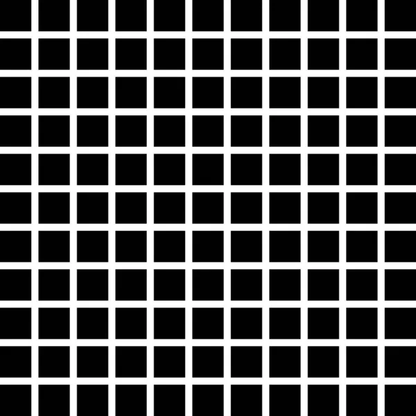 交差する線のグリッド。正方形のシームレスなパターンを抽象化 — ストックベクタ