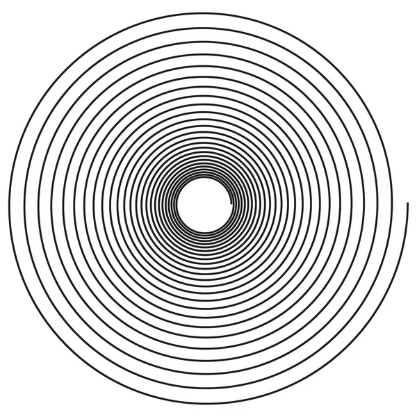Spiral με ακτινική ακτίνες, στροβιλισμού, στριμμένα αποτέλεσμα — Διανυσματικό Αρχείο