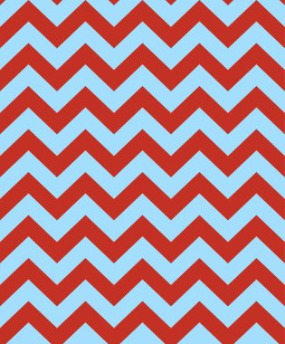 Mavi kırmızı renk vektörü. Dikensiz zikzak sembolü arkaplanı. Noel Kış Tasarımı. Tekstil ürünlerinde, kitap tasarımı ve web sitesi arka planı için su rengi kullanılabilir.