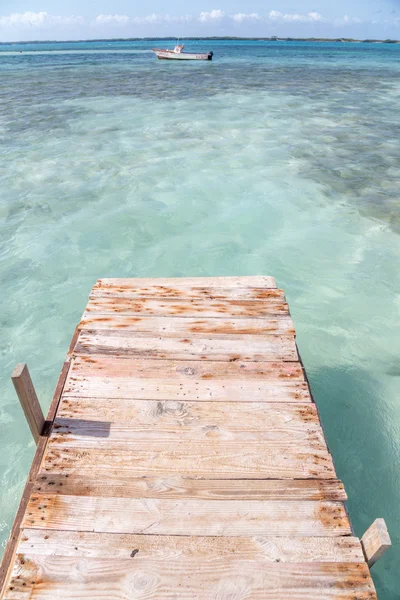 Caribbean Dock — Stock Photo, Image