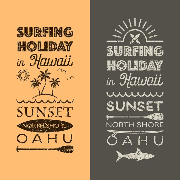 Hawaii Amblemler sörf tatil