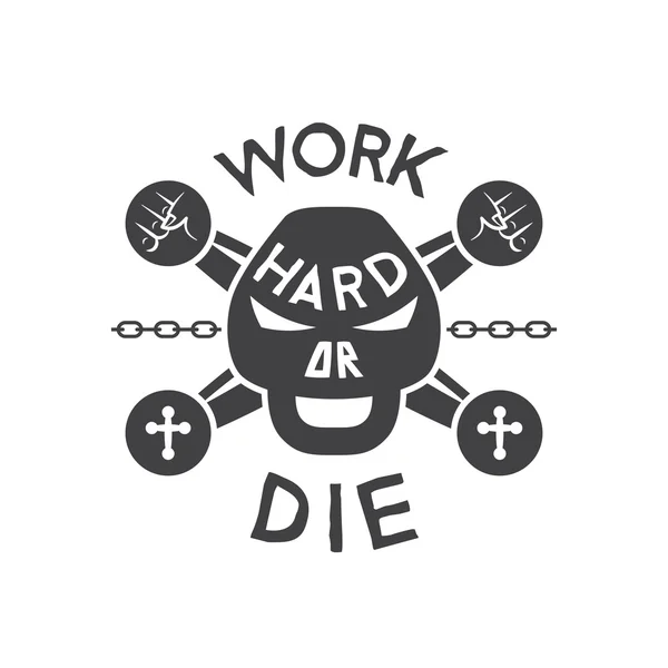 Vektör fitness amblemi