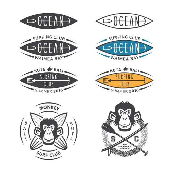 Maymun sörf kulübü amblemi