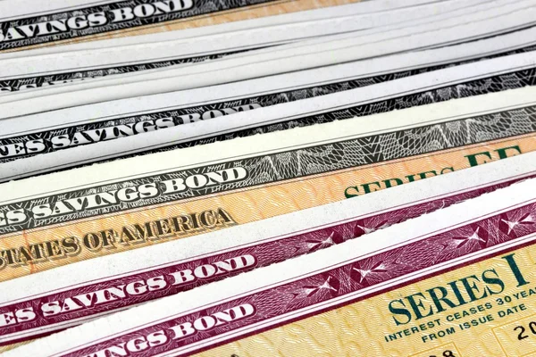 United States Savings Bonds — Stock Photo, Image