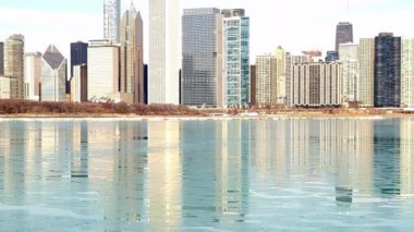 Chicago lakefront manzarası