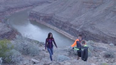 Las Vegas, Nevada - Nisan 2015 yaklaşık: Grand Canyon manzara sayısı Las Vegas, Nevada, ABD zevk insanlar