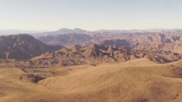 Luchtfoto vlucht boven de Grand Canyon — Stockvideo