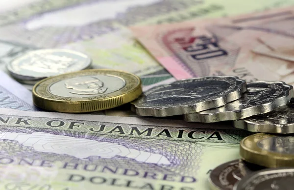Moneda de Jamaica - Banca y estabilidad económica — Foto de Stock