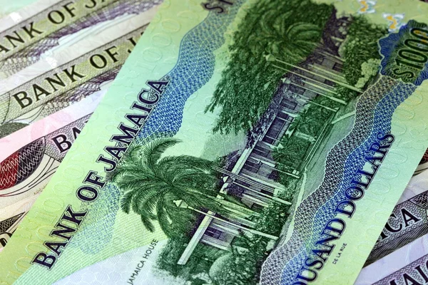 Monnaie jamaïcaine - Stabilité bancaire et économique — Photo