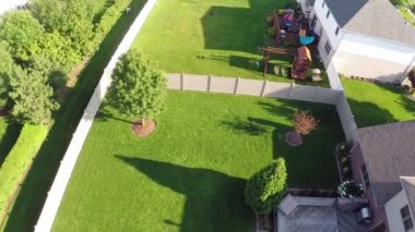 Ek yükü hava görünümünü yukarıda konut evleri