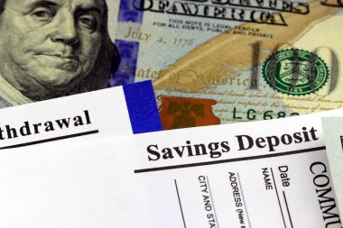 Havale makbuzu - Finans ve muhasebe kavram bankacılık iş gelir