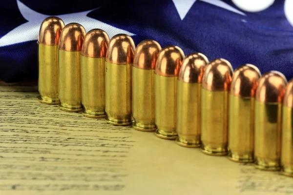 Groep van kogels - Gun rechten — Stockfoto