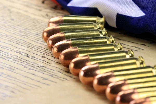 Groep van kogels - Gun rechten — Stockfoto