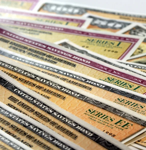 United States Savings Bonds — Stock Photo, Image