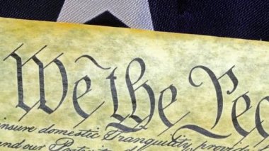 Amerika Birleşik Devletleri tarihi belge - biz insanlar Bill hakları Anayasası