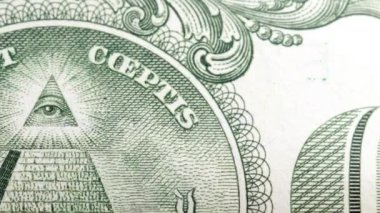 ABD para birimi bir dolarlık banknot