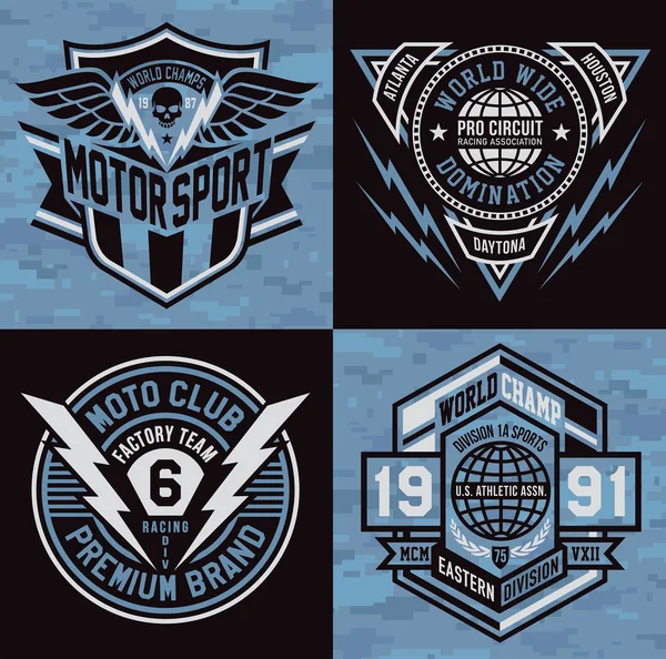 Sports insignia emblem set Stock Vector Image by ©Vector835 65992635