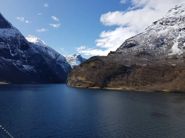 Het Ardalsfjord Noorwegen — Stockfoto