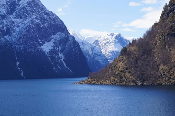 挪威的Ardalsfjord — 图库照片